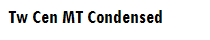 Tw Cen MT Condensed